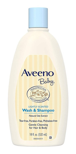 Aveeno Bebé Lavado Suave Y Champú Con Extracto De Avena Natu