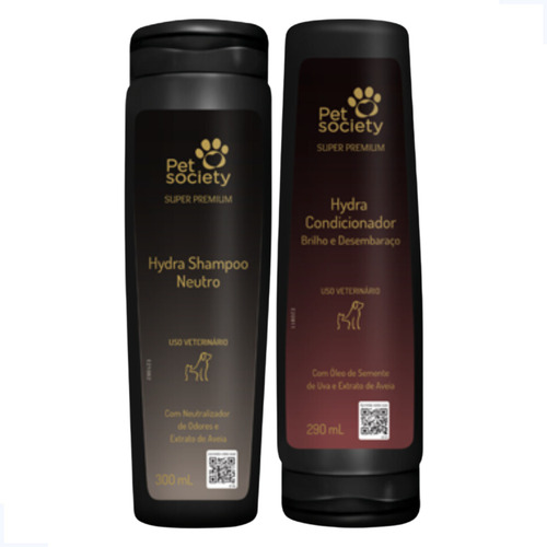 Kit Hydra Shampoo Neutro E Condicionador Brilho Desembaraço