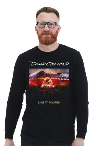 Polera Ml David Gilmour Live At Pompeii Rock Impresión Direc