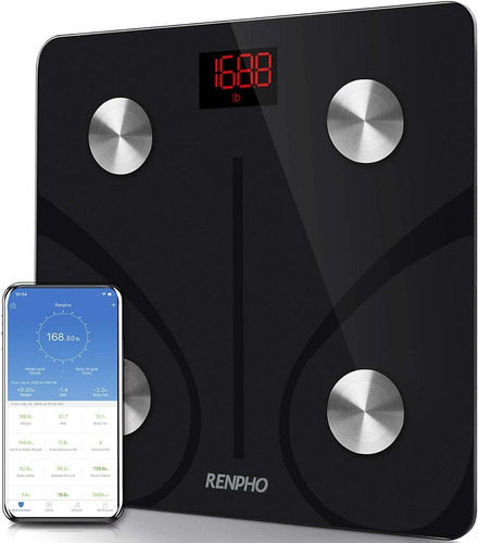 Bascula Digital Inteligente Bluetooth 180 Kg Renpho