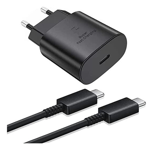 Cargador Para Samsung Note 10 Carga Rápida 25w Tipo C 