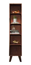 Comprar Biblioteca Retro Organizador 4 Estantes Nordico Madera 40 Color Cedro