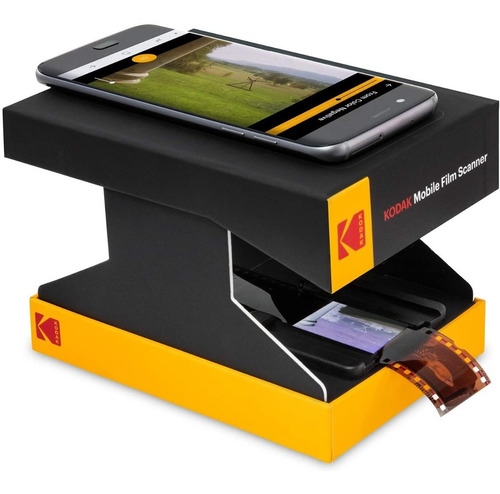 Kodak Escáner Móvil De Película Con Aplicación Para Teléfono Color Negro