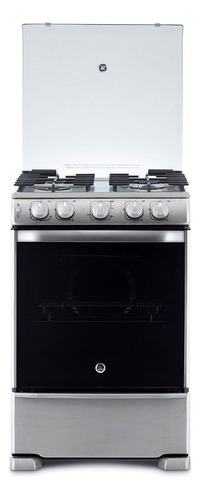 Cocina GE Appliances CG760I a gas/eléctrica 4 hornallas  inoxidable 220V puerta con visor 75.67L