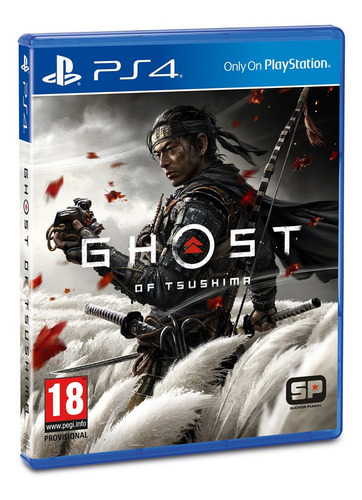 Jogo Ghost Of Tsushima + Quadro De Brinde - Ps4 Mídia Física
