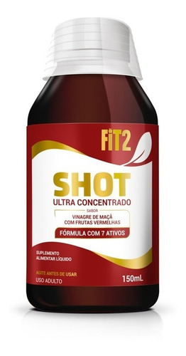 Shot Ultra Concentrado Fit2 Emagrecedor Seca Barriga 1unid