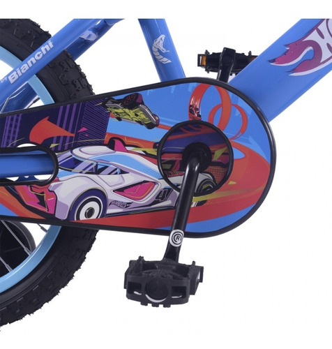 Imagen 3 de 4 de Bicicleta Hotwheels Niño Rodado 16