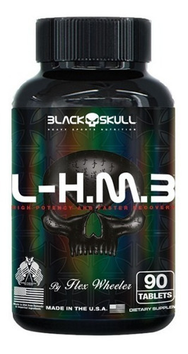 Hmb - 90 Cápsulas - Black Skull