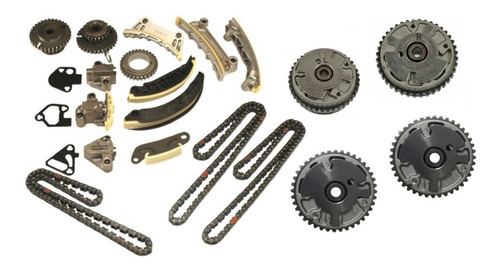 Kit Corrente De Comando Com Polia Captiva 3.6 2008 Até 2010