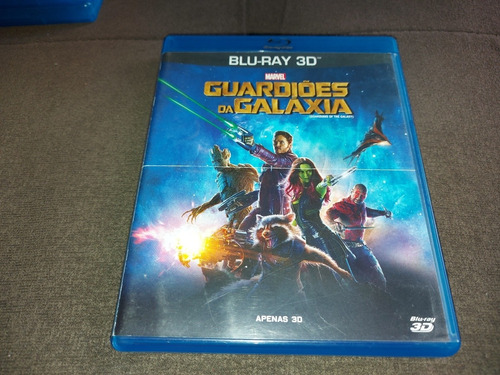 Blu Ray 3d Guardiões Da Galáxia 