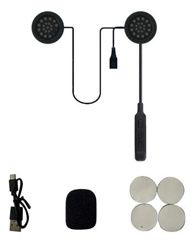 Fone De Ouvido De Capacete 5.3 -c Um A Dois Com Controle De