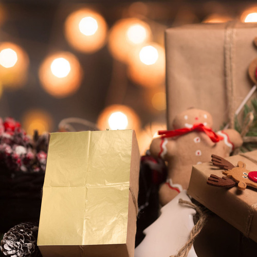 Papel De Regalo Navideño, 50 Hojas