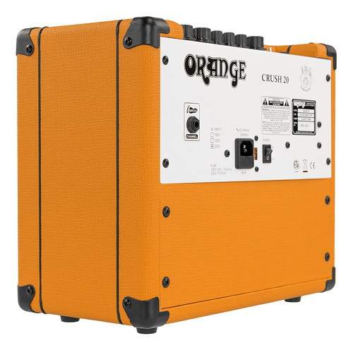 Amplificador De Guitarra Orange Crush 20, Doble Canal, 20 W,