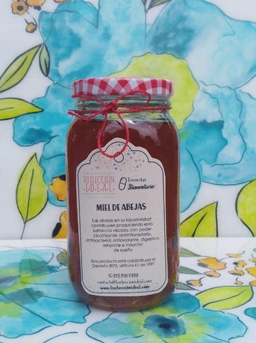 Miel De Abejas 100% Natural X 640 Grs, Excelente
