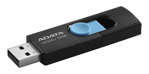 Pendrive Adata Uv220 32gb 2.0 Negro Y Azul