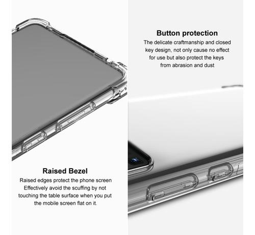Capa Transparente E Completa Para Samsung M55 5g, Antichoque