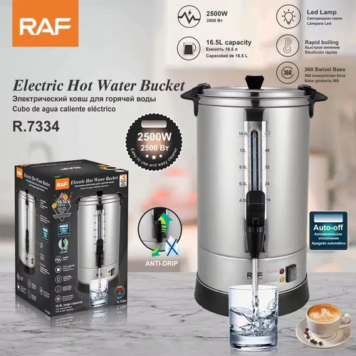 Hervidor De Agua Electrico Calentador 10 Litros Termo