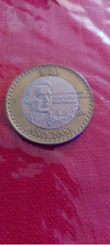 Moneda Conmemorativa Octavio Paz 