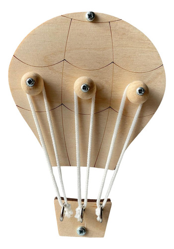 Kids Busy Board Diy Material Motor Skill Globo Aerostático