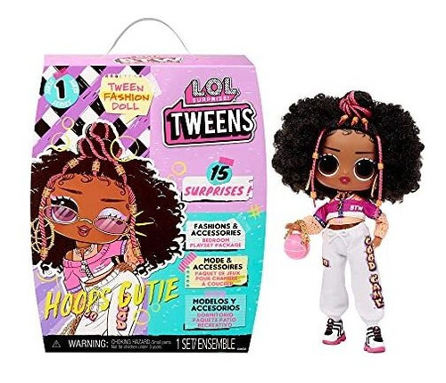 Jaja Sorpresa! Tweens Fashion Doll Hoops Cutie Con 15 Sorpre