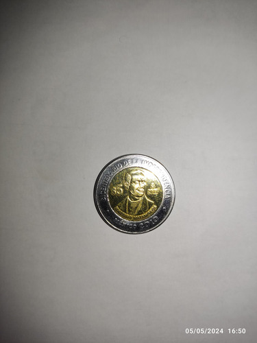 Moneda $5 Conmemorativa Del Año 2008 Mariano Matamoros