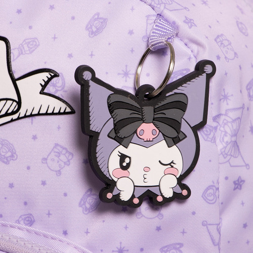 Mochila Primaria Kuromi 182646 Lila Liso