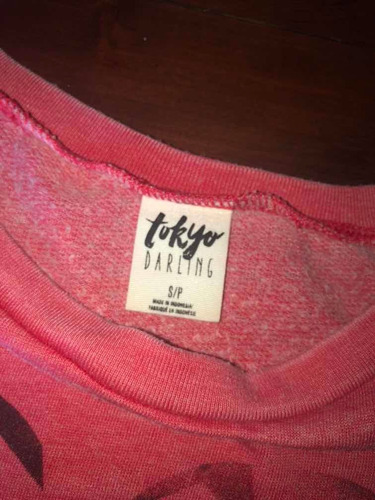 Remera Roja Aeropostale Talle S Usada (original)
