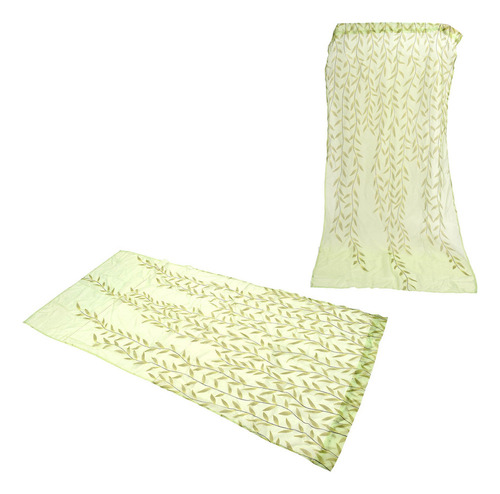 G Cortina Transparente, Janela De Voile, Estampa H Simples