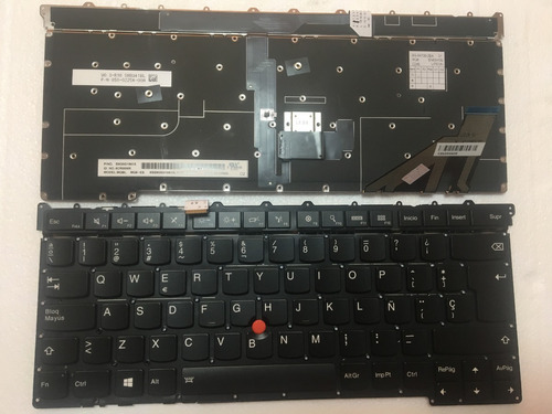 Teclado Lenovo Thinkpad X1 Carbon 3ra Gen 2015 Español Nuevo