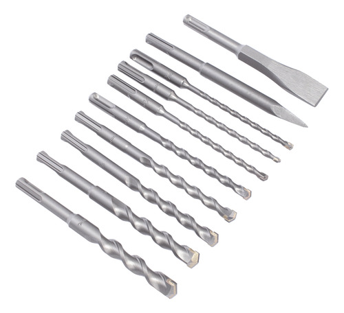 10 Brocas Y Cinceles Makita D-45820