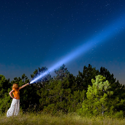 5 Minilinternas Led Con Carga De Faroles, Lámpara De Largo A
