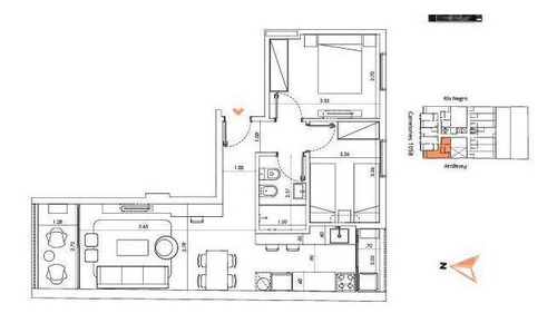 Imagen 3 de 13 de Apartamento 2 Dormitorios En Venta En Barrio Sur
