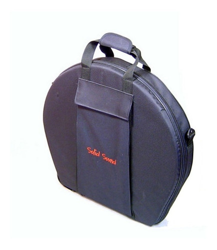 Case Pratos 22 Polegadas Solid Sound Hard Bag Estojo Leve Cor Preto