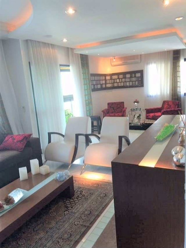 Imagem 1 de 30 de Apto No Tatuapé Com 4 Dorms Sendo 3 Suítes, 5 Vagas, 193m² - Ap0132