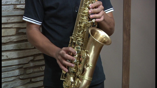 Curso De Saxofone Vol 1 Em Dvd -original-edon