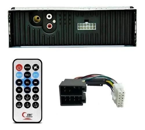 Imagem 2 de 2 de Som automotivo H-Tech HT-1020 com USB, bluetooth e leitor de cartão SD