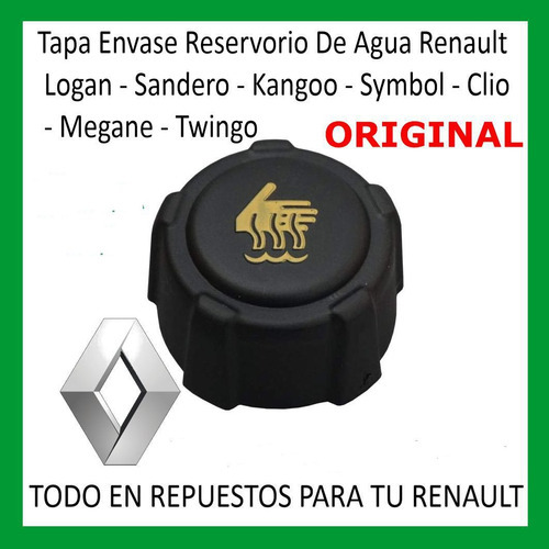 Tapa Envase Reservorio Agua Renault Local, Clio, Megan, 