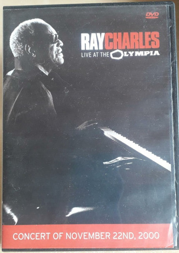 Ray Charles - Live At The Olympia ( Dvd Nuevo Importado )