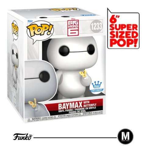 Funko Pop 1233 - Baymax con mariposa (gran héroe)