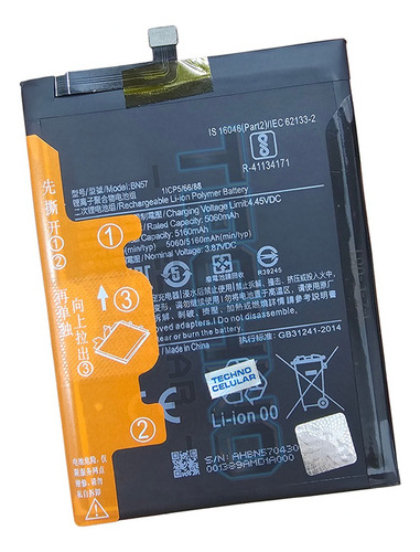 Bat. Para Xiaomi Poco X3 - X3 Pro Bn57 5160mah