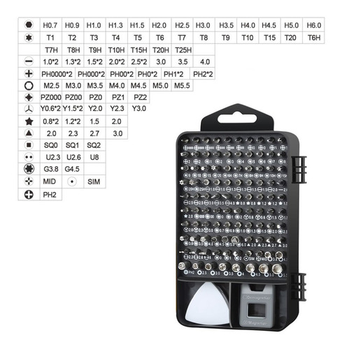 Juego De Destornilladores Precisión Tox Magnéticos 117 En 1