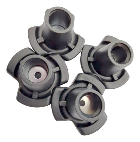 4 Uds Puntas De Bastón Accesorio Antideslizante 19mm