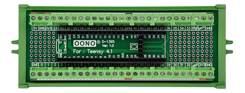 Modulo Placa Ruptura Bloque Terminal Para Teensy 4.1