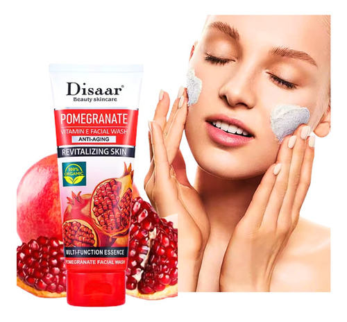 Lavado Facial Hidratación Nutre Granada Vitamina E  - Disaar