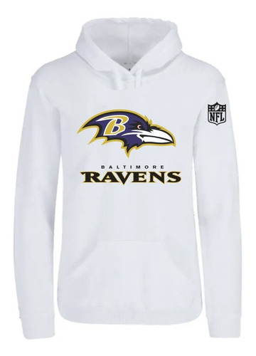 Sudadera Cuervos De Baltimore Nfl Para Niños Y Niñas 