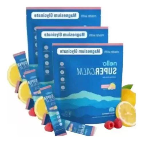 Cc Nello Super Bebida En Polvo Frambuesa Limon: Relajese X3