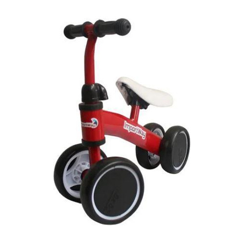 Triciclo Balance Andador Sem Pedal Equilíbrio Vermelho