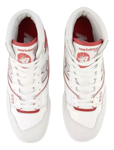Tenis New Balance Bb650 Blanco Hombre Bb650rwfd