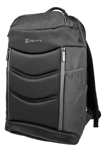 Mochila Notebok Urbana Klipxtreme 16´ 18 Kilos Pcreg Color Negro Diseño de la tela Poliéster