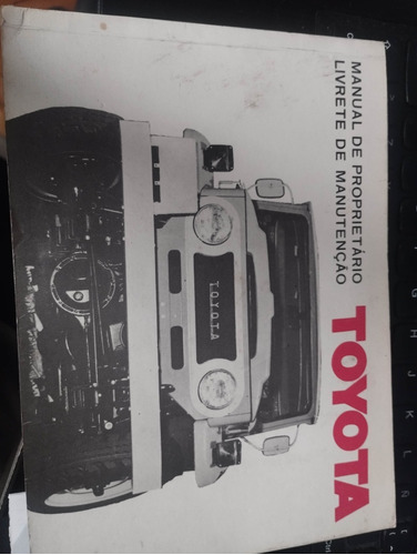 Toyota Bandirantes Manual De Propietario Original Impreso 